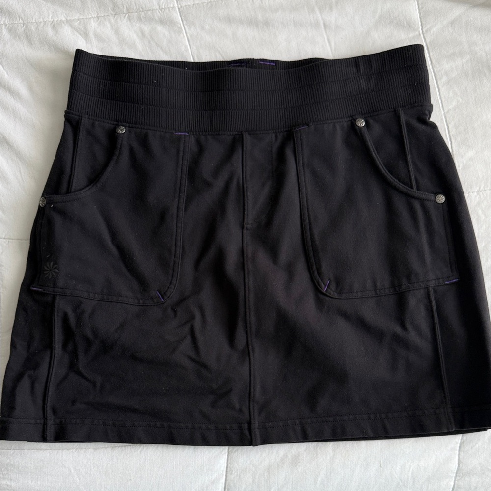 Athleta Black Skirt
